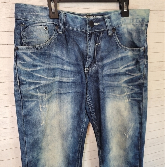 Denis Simachev Boiled Denim Jeans, sz 31 - Picture 3 of 14